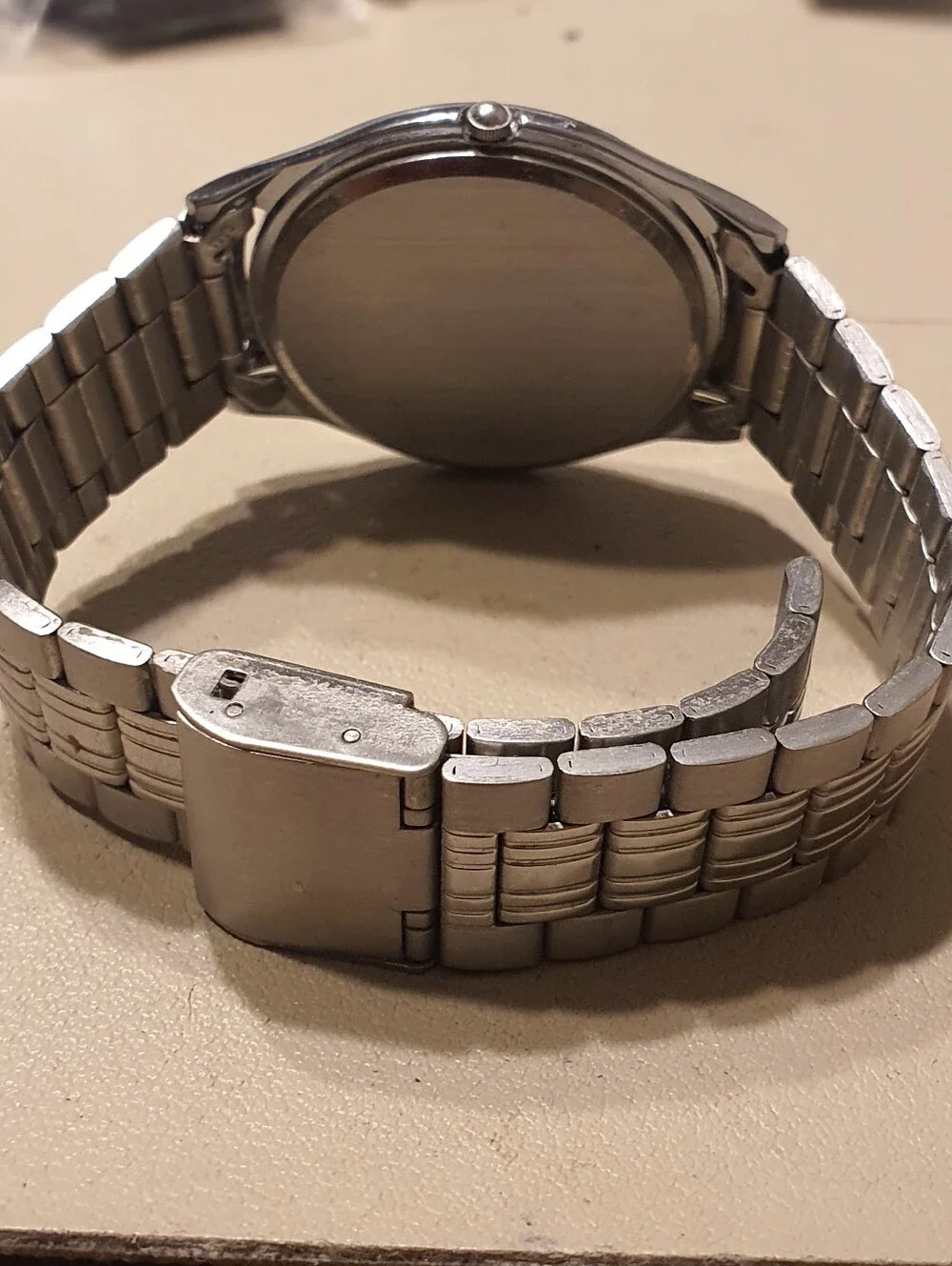 AeroMexico Airlines Silver/White Stainless Steel Men's Watch